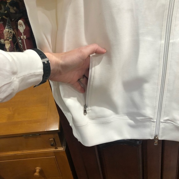 Ralph Lauren RLX US Open 2006 Tennis Jacket White w/ Big Rider Sz L - Picture 8 of 10